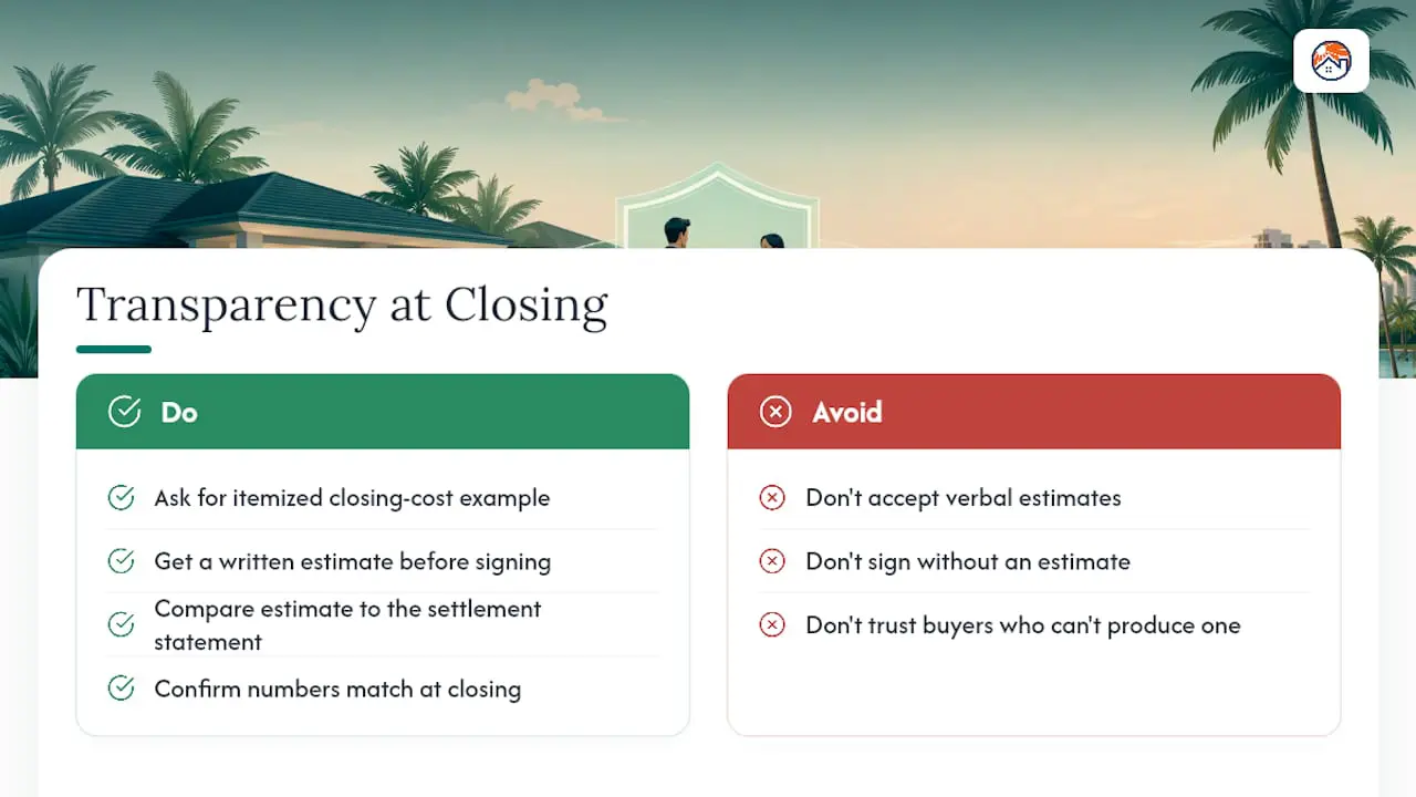 Why Transparency at Closing Matters — overview diagram