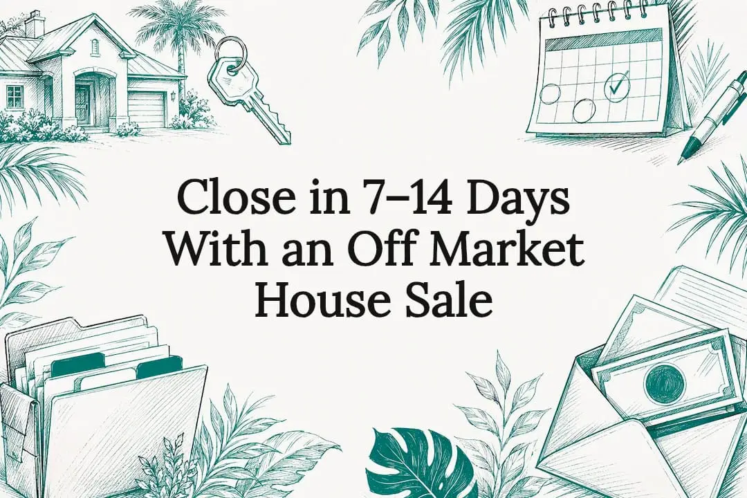Close in 7–14 Days With an Off Market House Sale