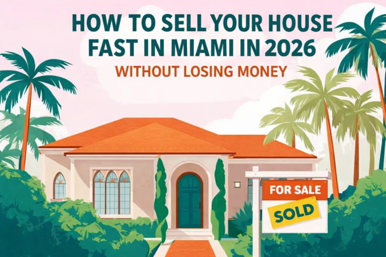 How to Sell Your House Fast in Miami in 2026 Without Losing Money