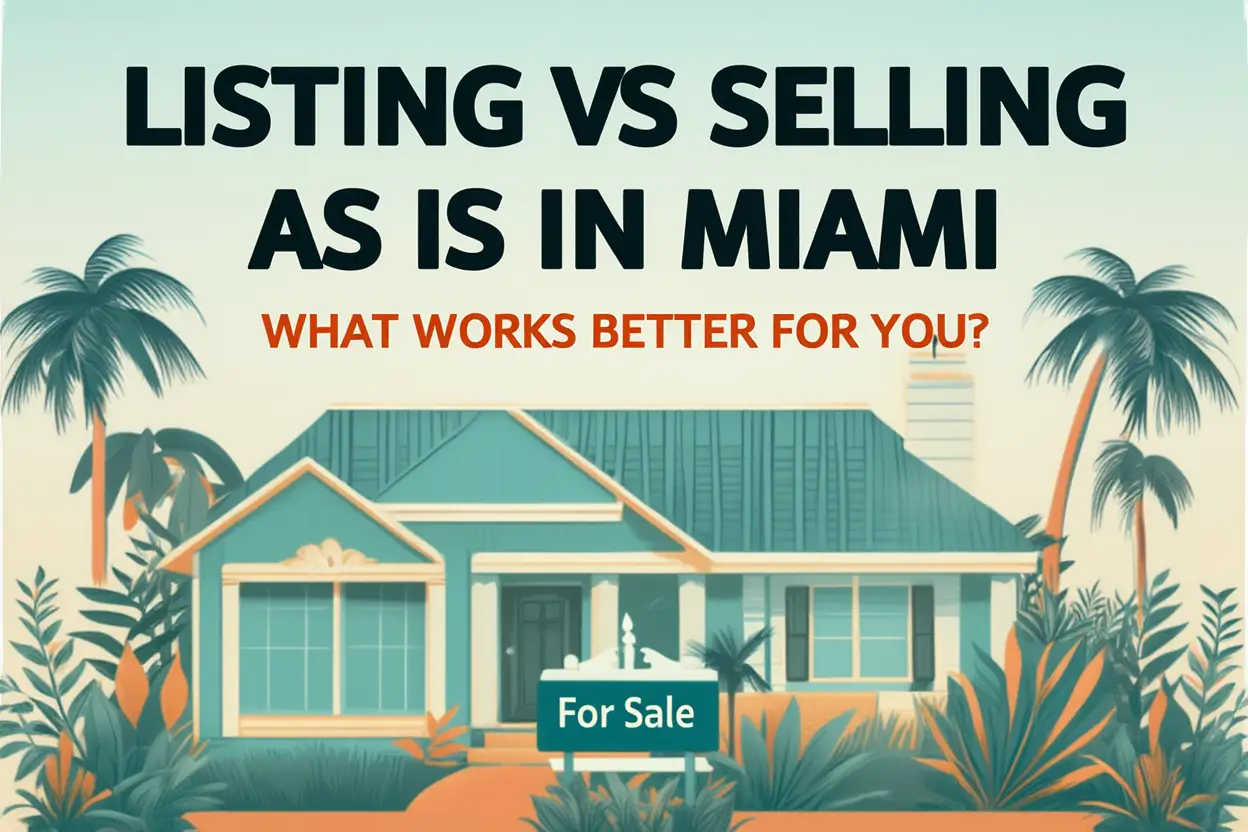Listing vs Selling As Is in Miami