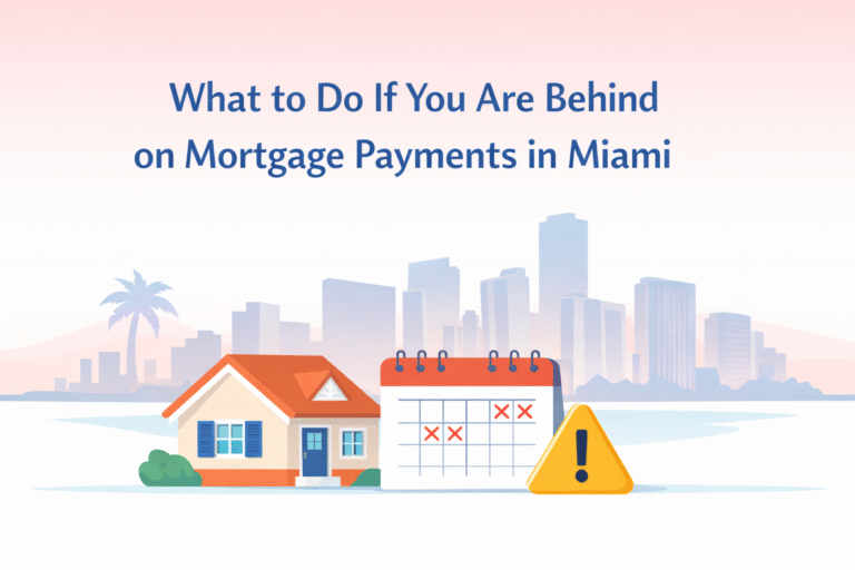 What to Do If You Are Behind on Mortgage Payments in Miami