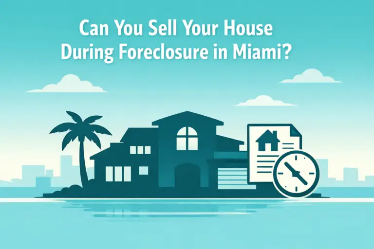 Can You Sell Your House During Foreclosure in Miami?