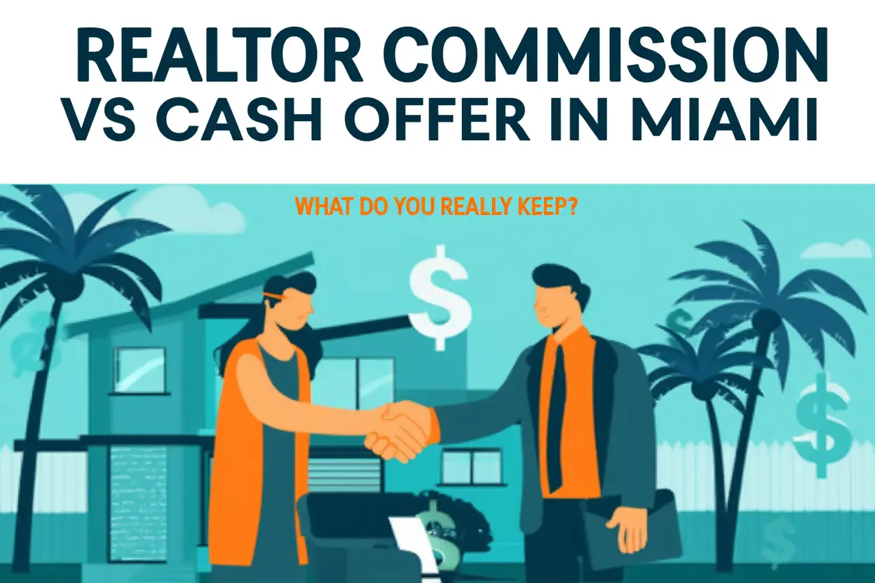 Realtor Commission vs Cash Offer in Miami: What Do You Really Keep