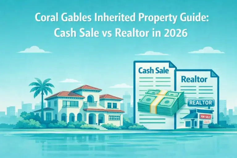 Coral Gables Inherited Property Guide: Cash Sale vs Realtor in 2026