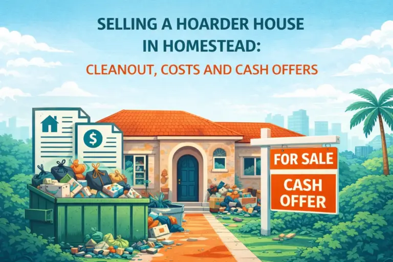 Selling a Hoarder House in Homestead: Cleanout, Costs and Cash Offers